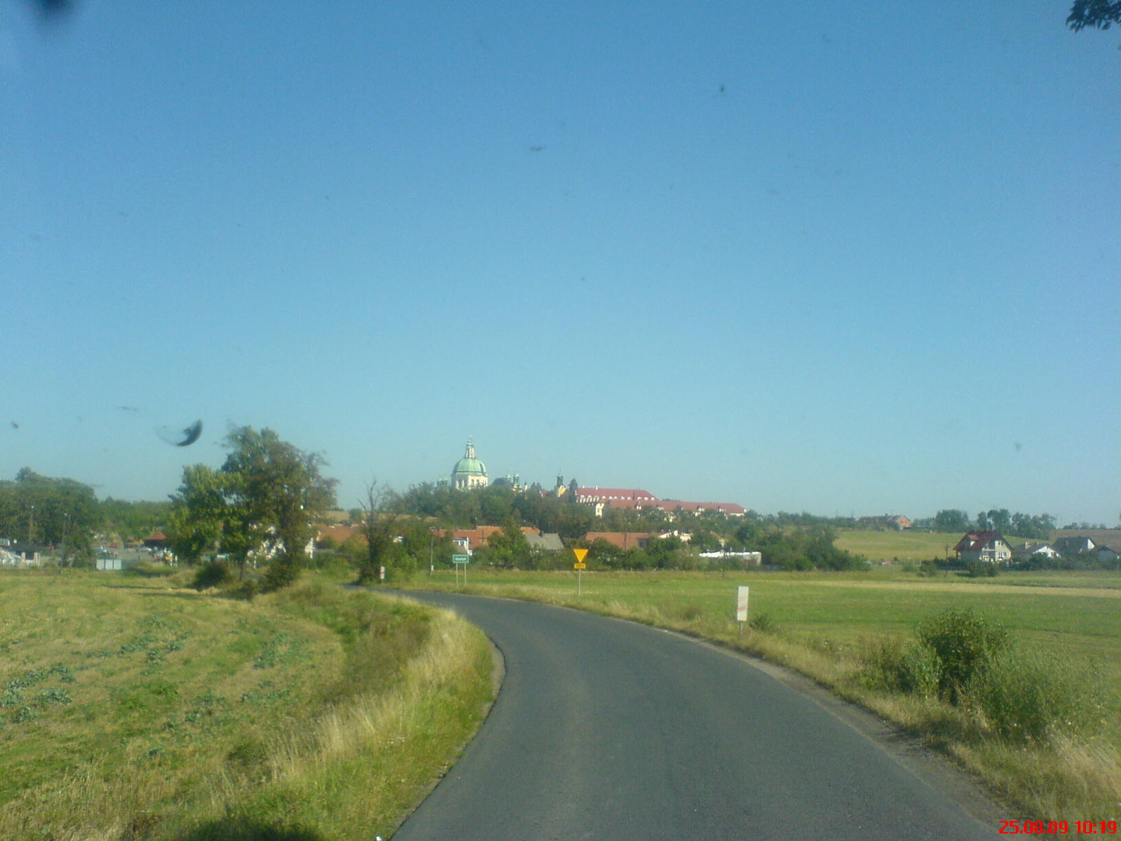 Landstrasse in Polen