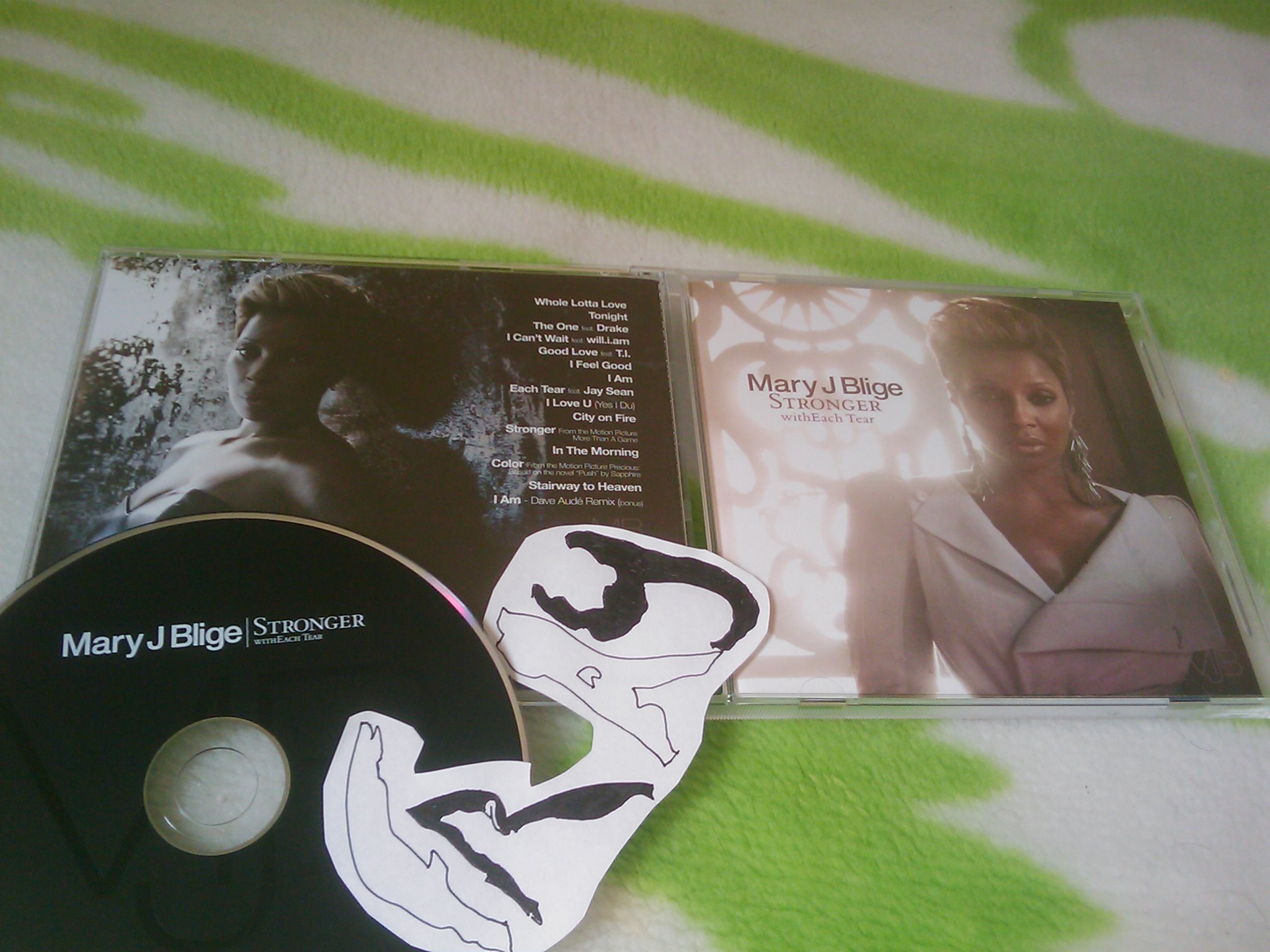 Cover Album of MaryJ.Blige-Stronger Witheach Tear (E.U.Edition)-2010