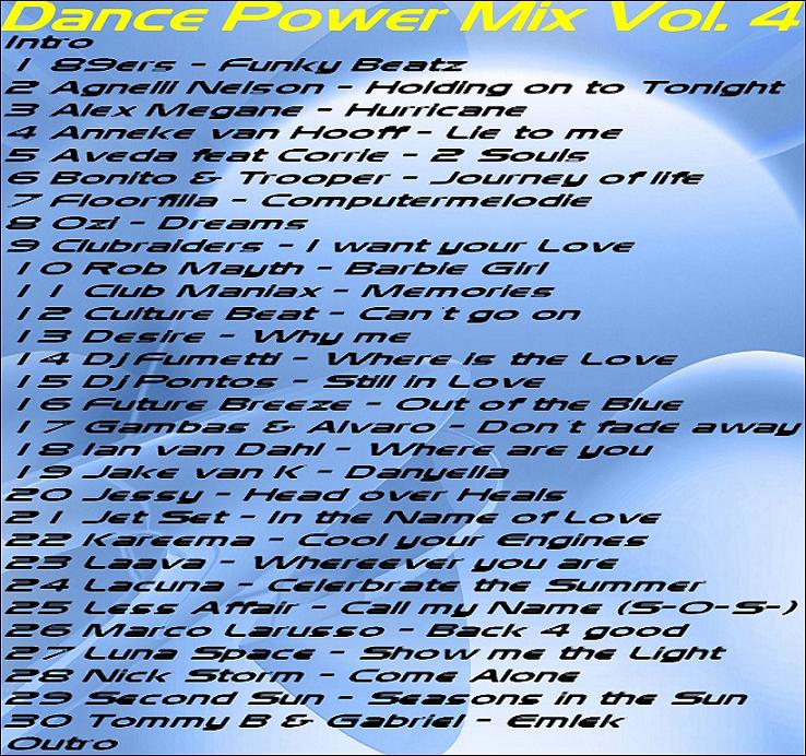 DJ Bossi - Dance Power Mix 4 DJ Bossi - Dance Power Mix 4
