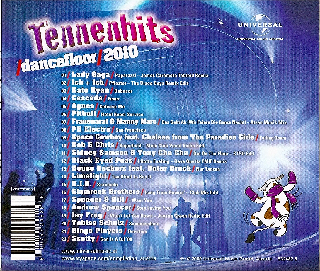 Tennenhits Dancefloor 2010 Tennenhits Dancefloor 2010