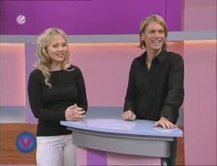 Robin Bade bei der Talkshow "Vera am Mittag"
