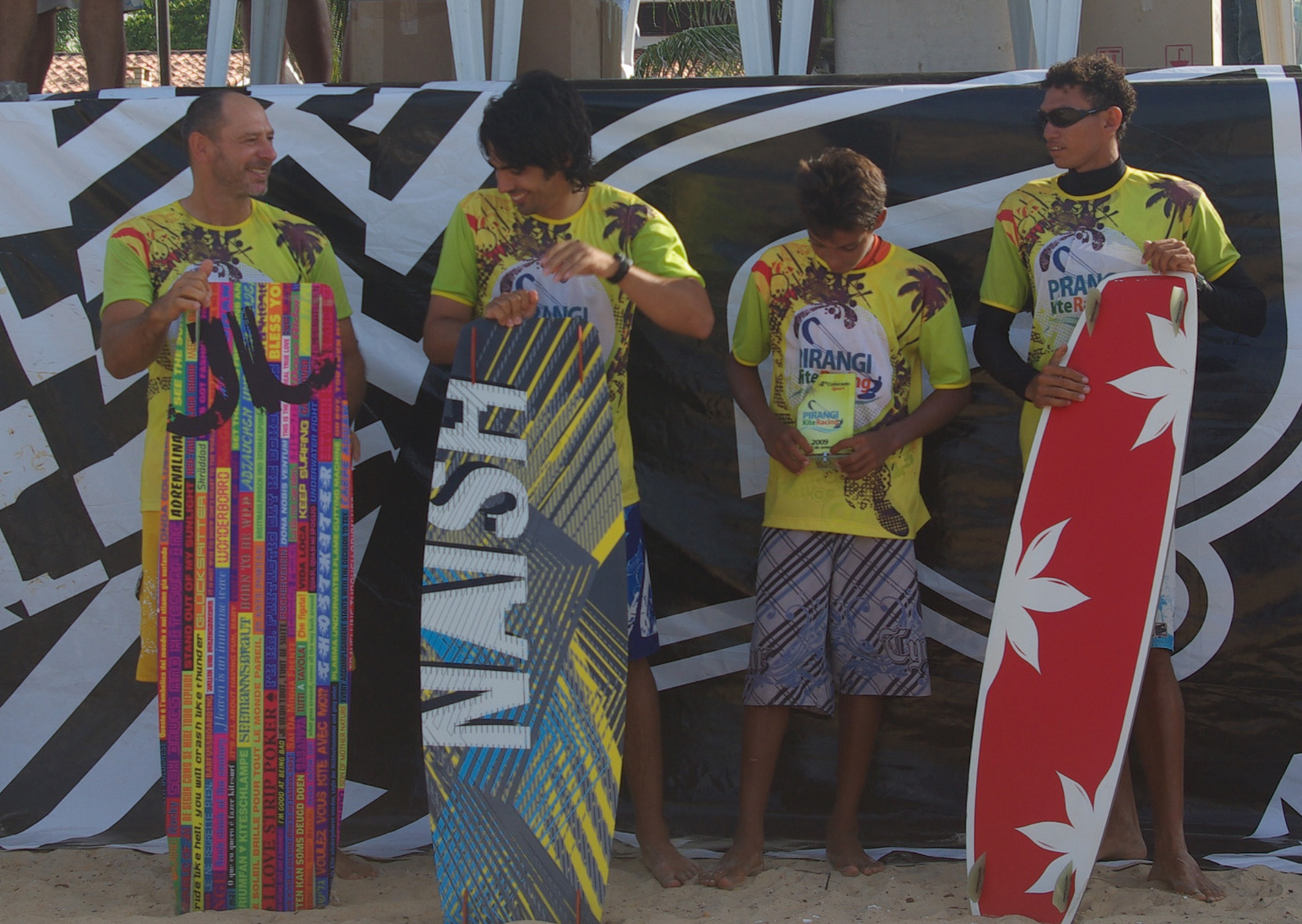 kiterace pirangi 2009, 2. platz freeride