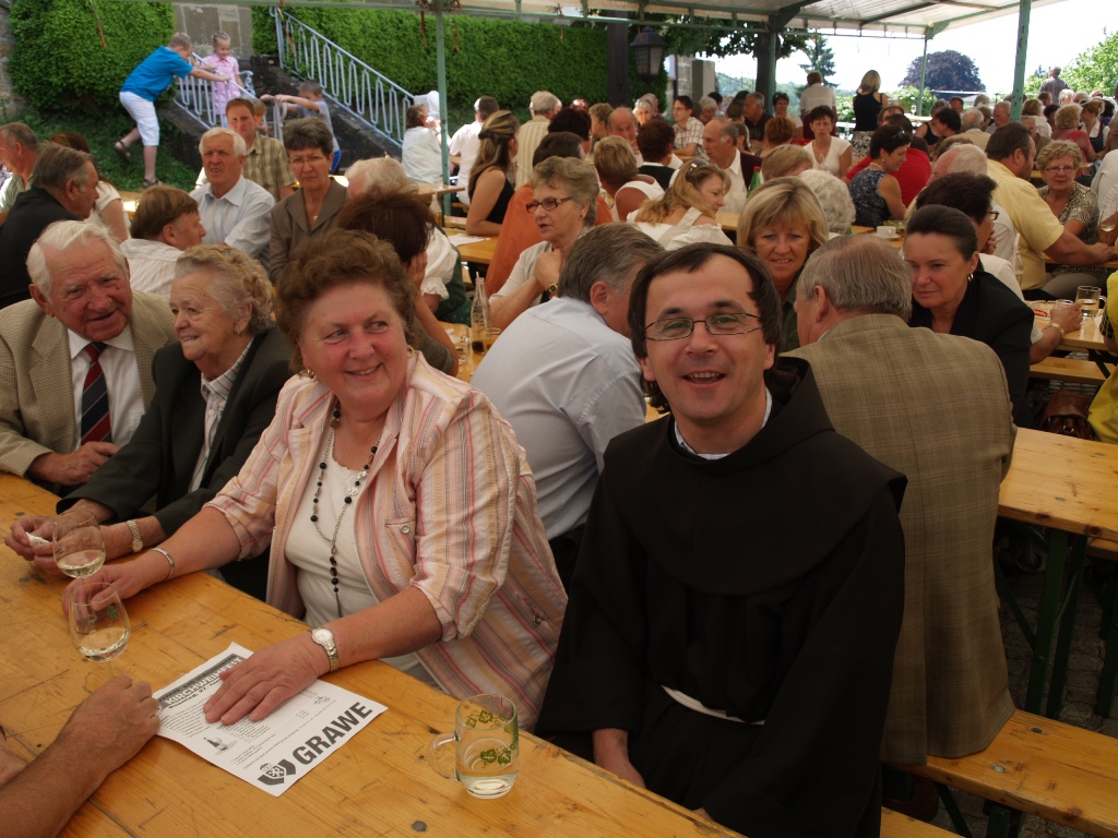 Pater Terentius kommt als Gast